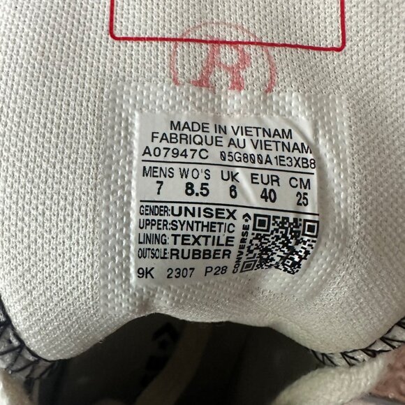 ⭐Rare Converse Run Star Hike Hi Platform Glitter 8.5 Women Shoes Sneaker A07947C - Picture 14 of 14